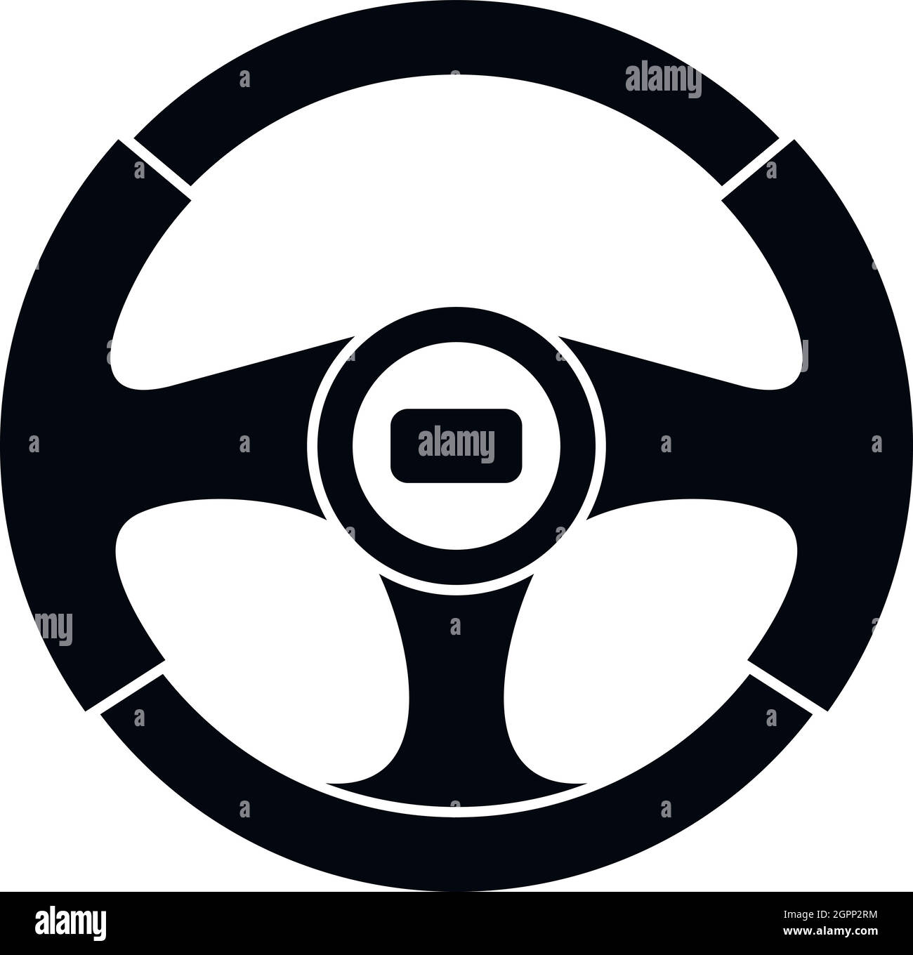 Car steering wheel icon, simple style Stock Vector Image & Art Alamy