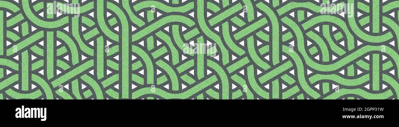Computer-generated Hexagon Tile Connection art background design illustration Stock Vector