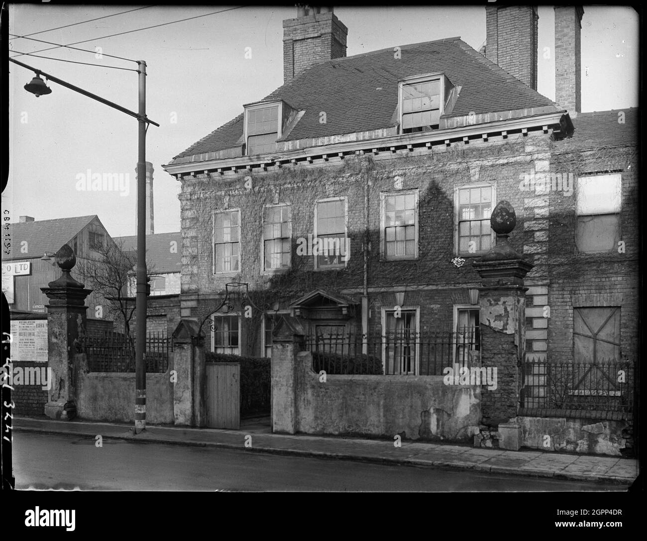 Station building now a house Black and White Stock Photos & Images Alamy