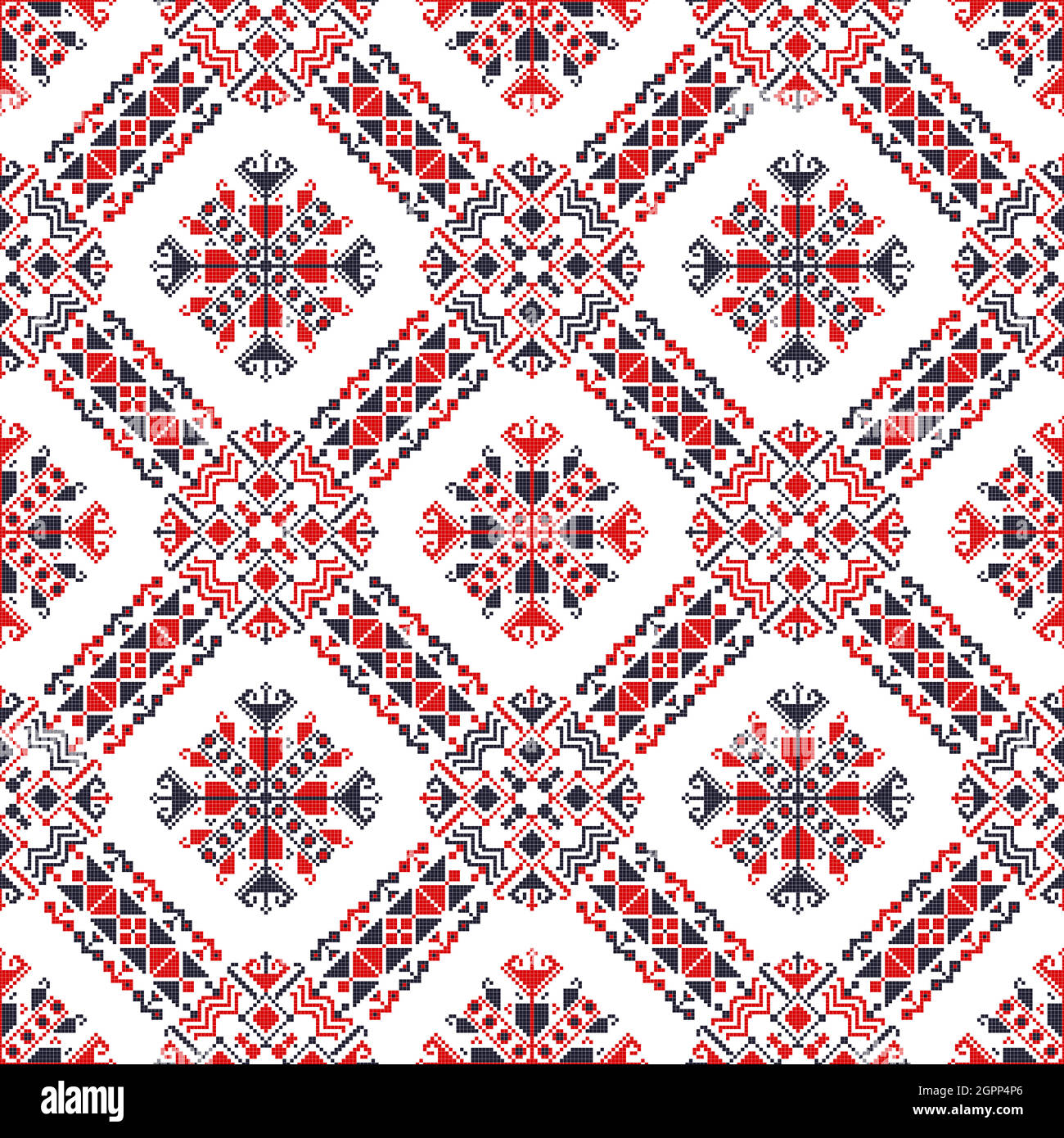 Romanian traditional pattern 178 Stock Vector Image & Art Alamy