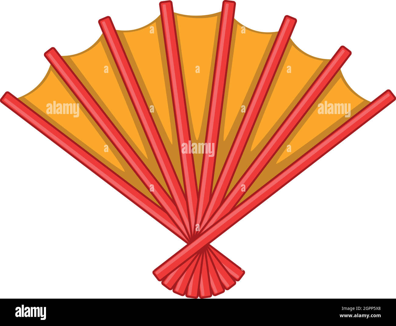 佚名 網紋圖 folding fan Stock Vector Images - Alamy