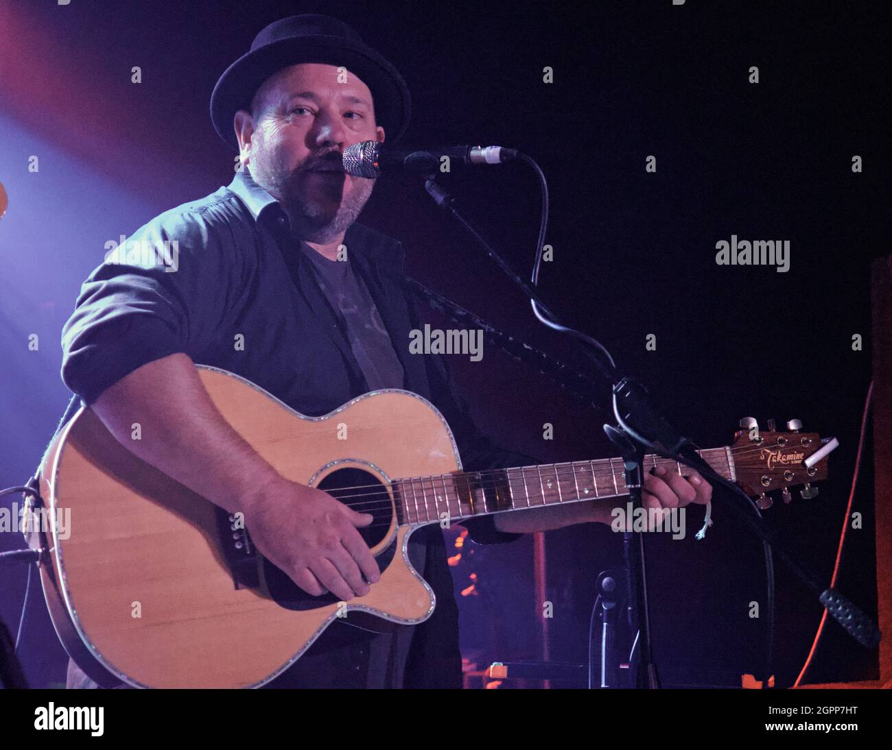Stuart Landon live at The Bodega Nottingham Stock Photo