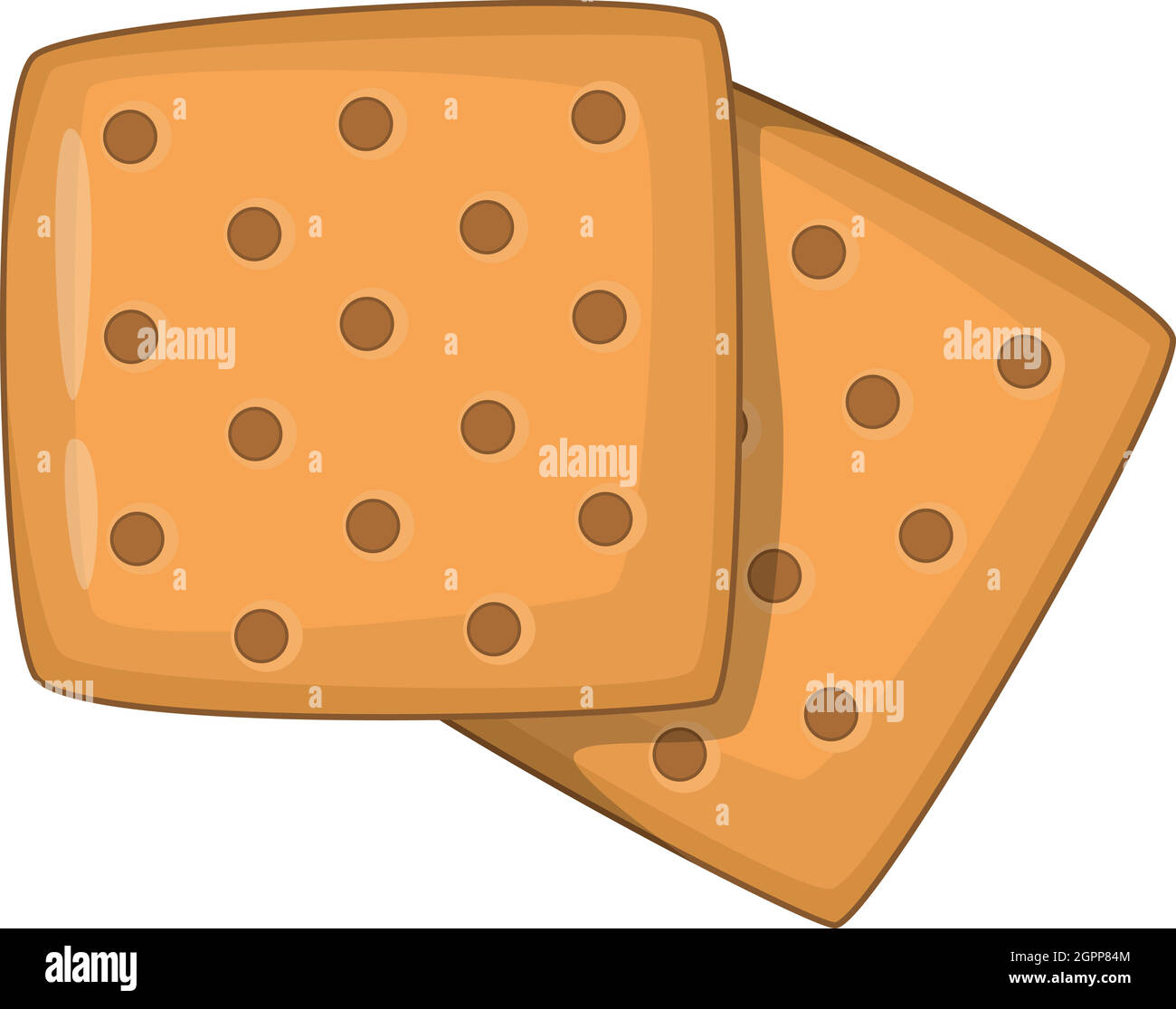 Sugar crisp breakfast cereal Stock Vector Images Alamy