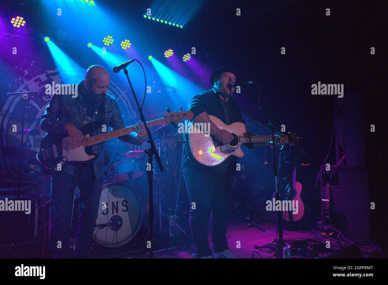 Stuart Landon live at The Bodega Nottingham Stock Photo
