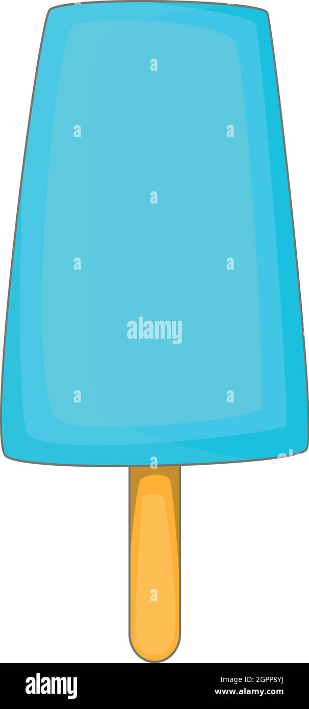 Mint ice cream icon, cartoon style Stock Vector Image & Art Alamy