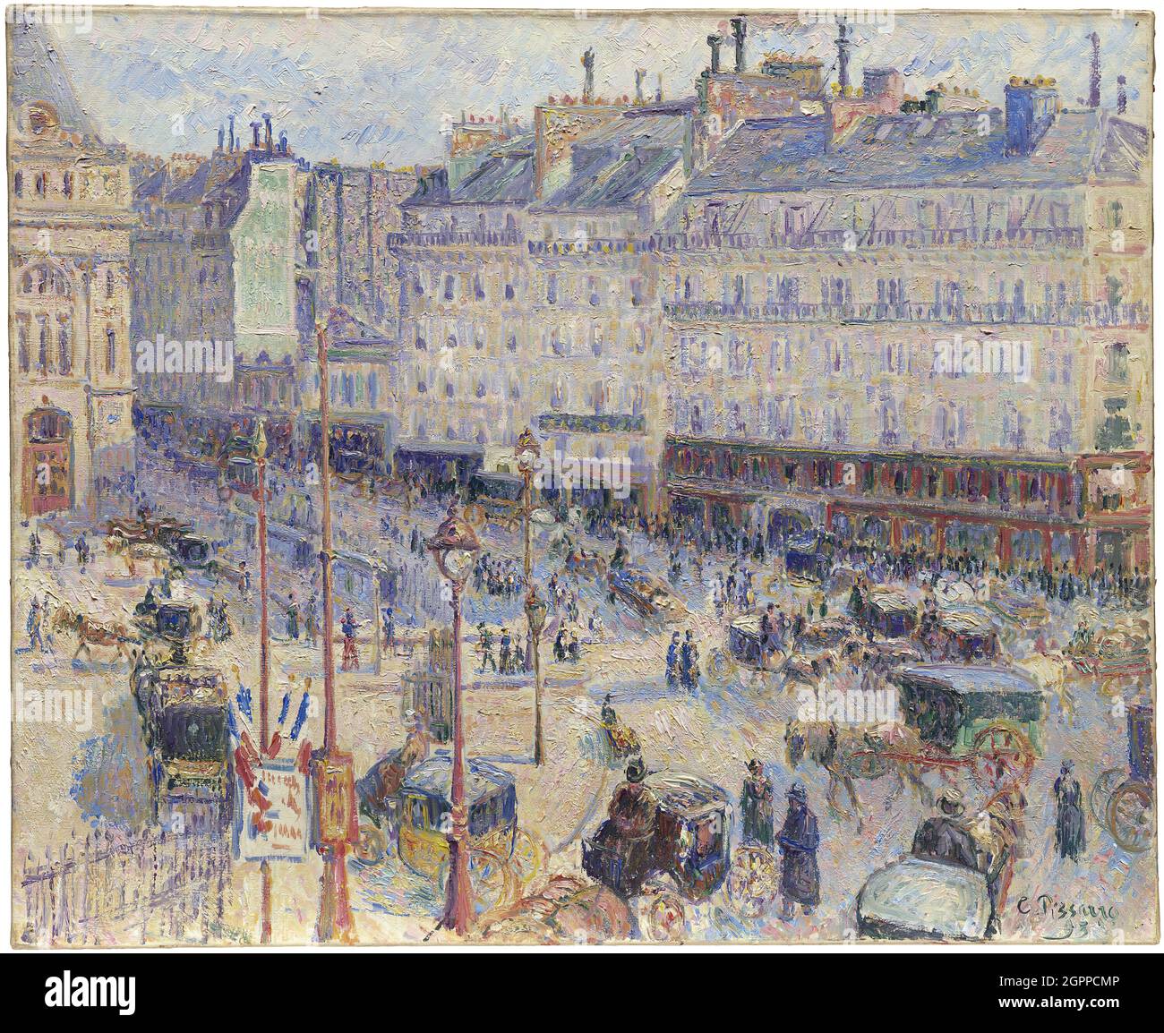 The Place du Havre, Paris, 1893. Stock Photo