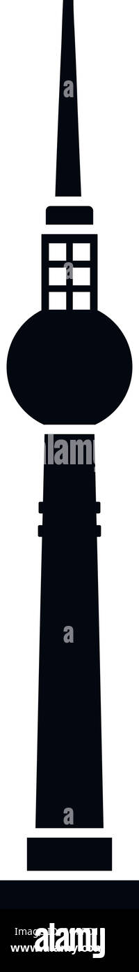 Tower icon, simple style Stock Vector Image & Art - Alamy