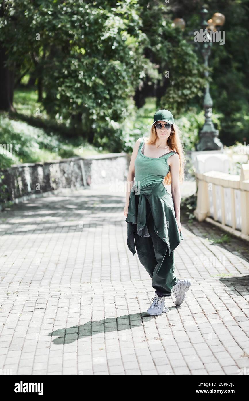 Green Rapper Clothes Hip Hop Look For Girls