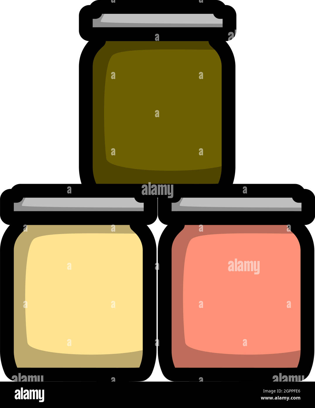 Baby Glass Jars Icon Stock Vector Image & Art Alamy