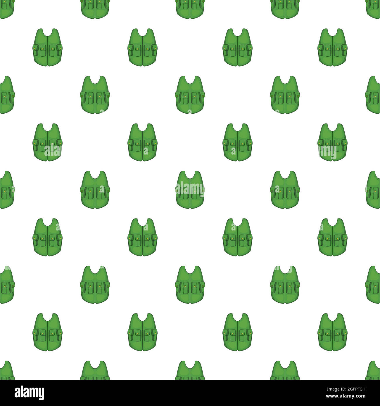 Hunting vest pattern, cartoon style Stock Vector Image & Art - Alamy