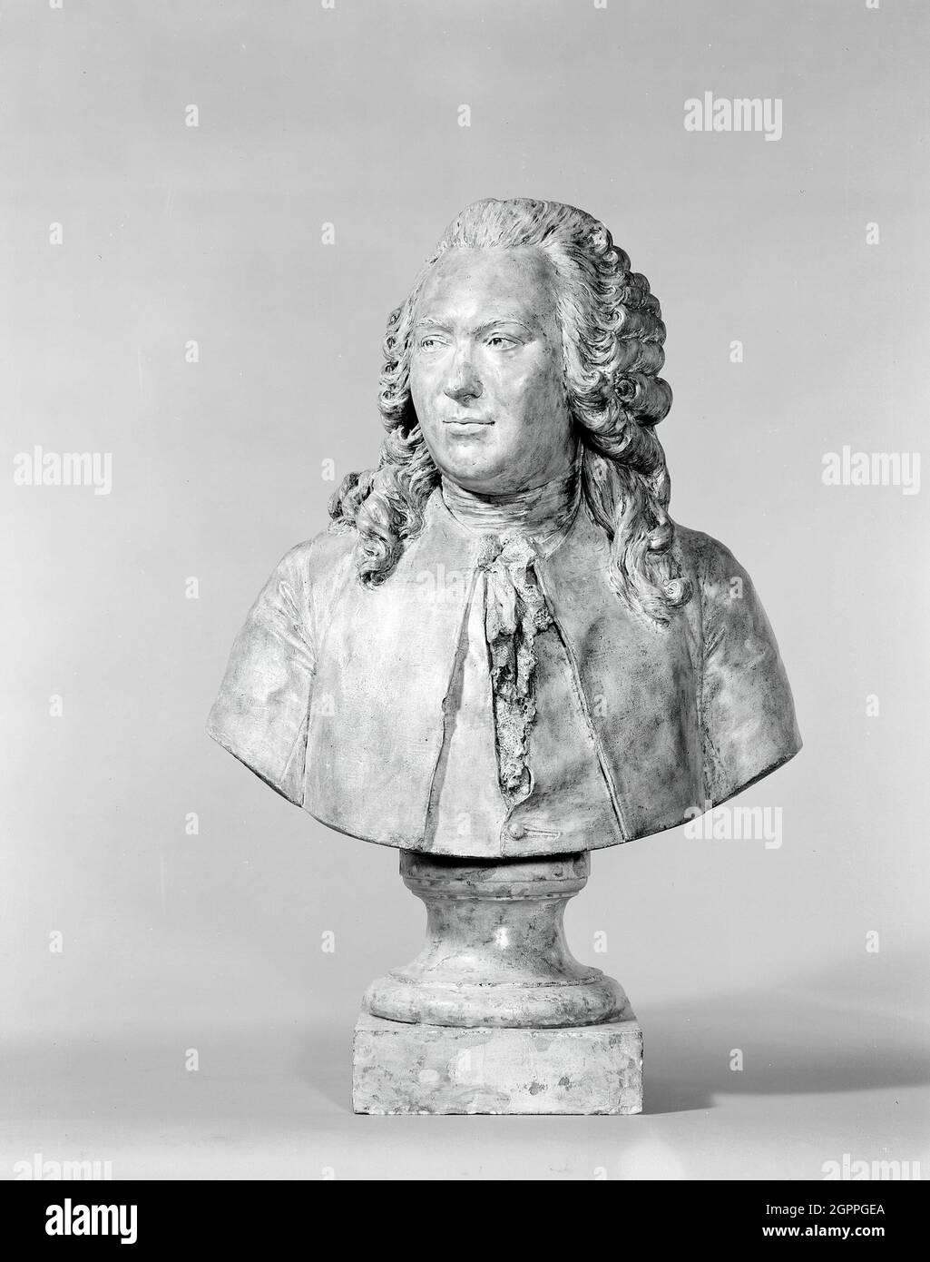 Portrait of Anne Robert Turgot, Baron of Laulne, 1778. Stock Photo