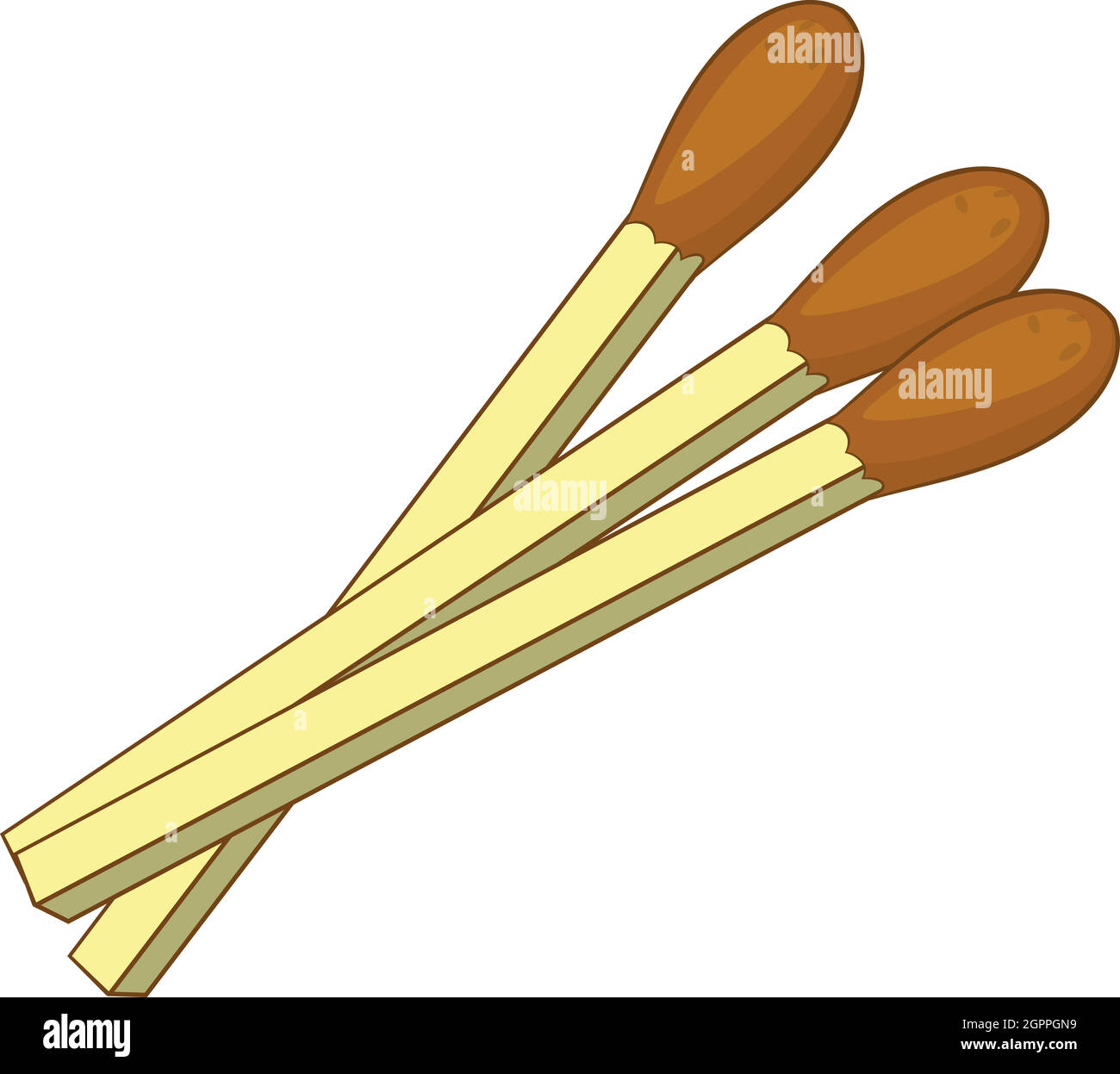 Packet of matches Stock Vector Images Alamy