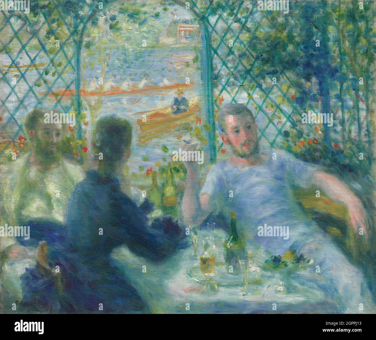 Impressionist painting restaurant hires stock photography and images
