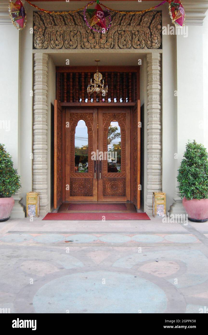 Antique retro modern classic vintage architecture door gate entrance ...