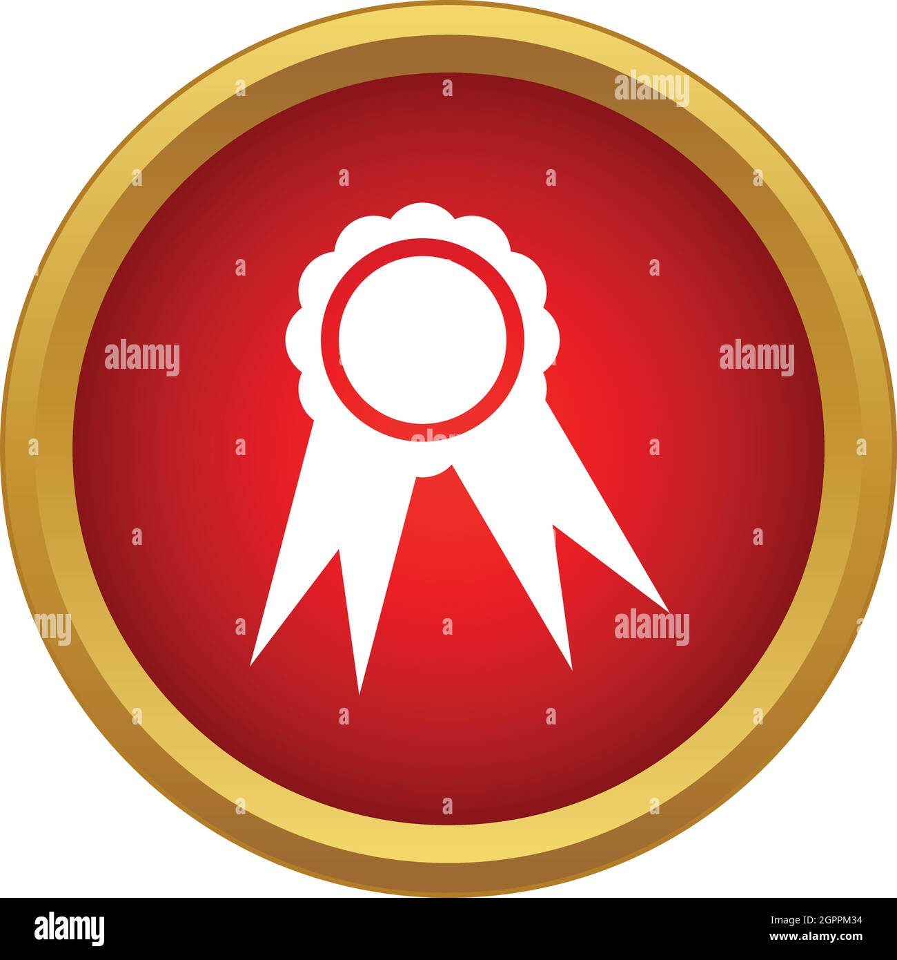 Medal icon, simple style Stock Vector Image & Art - Alamy