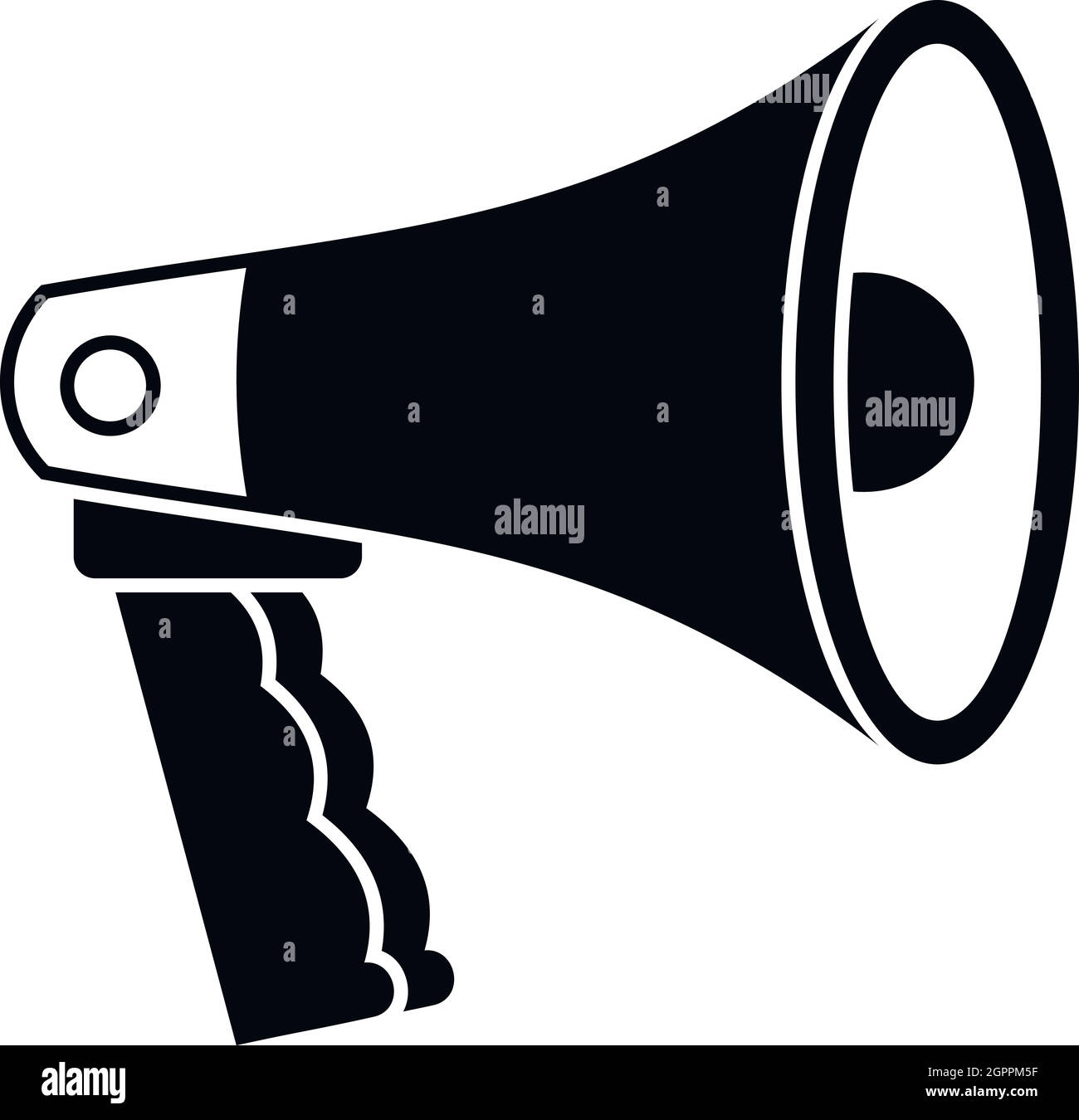Loudspeaker icon, simple style Stock Vector Image & Art Alamy