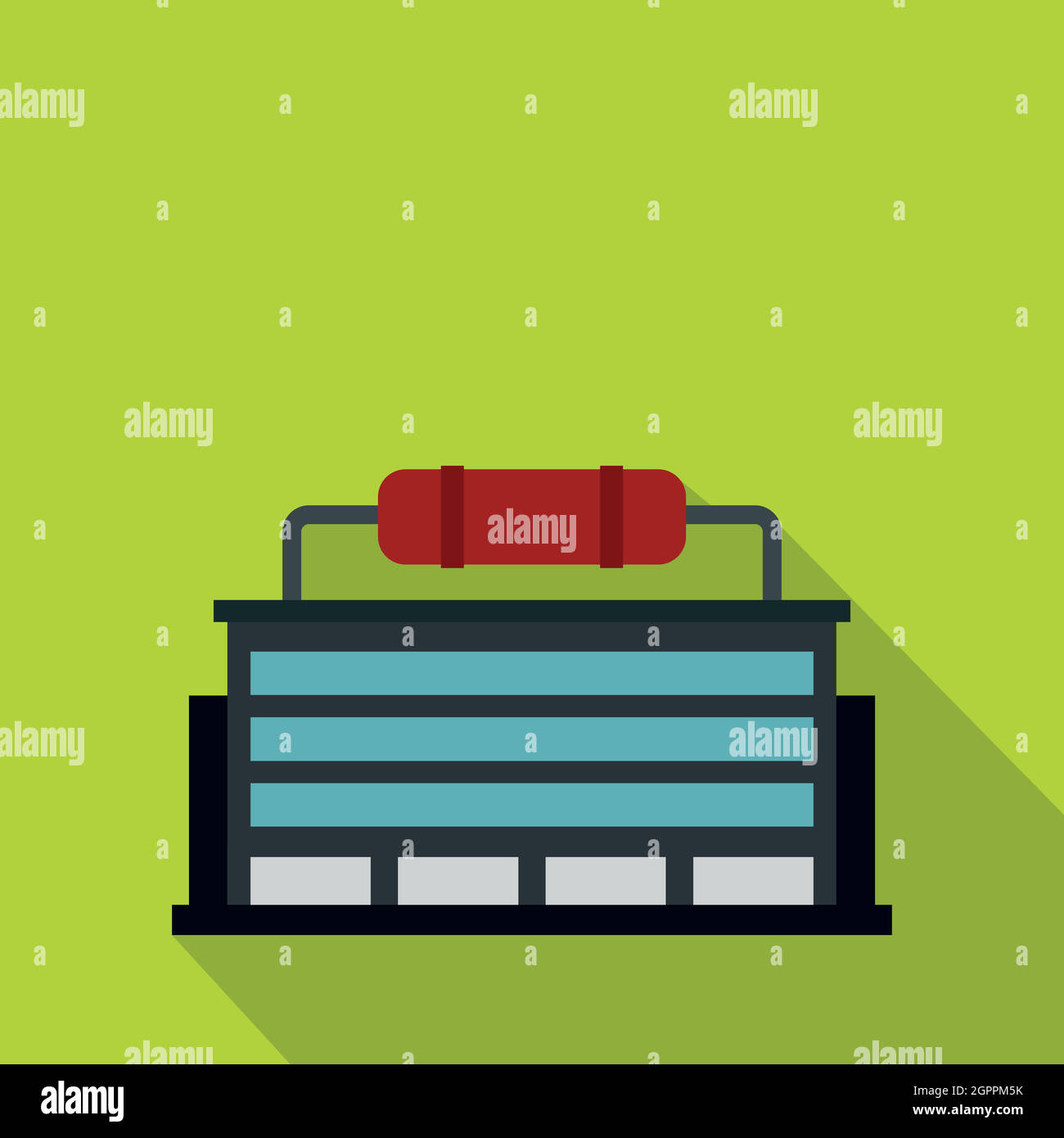 Industrial plant building icon, flat style Stock Vector Image & Art - Alamy