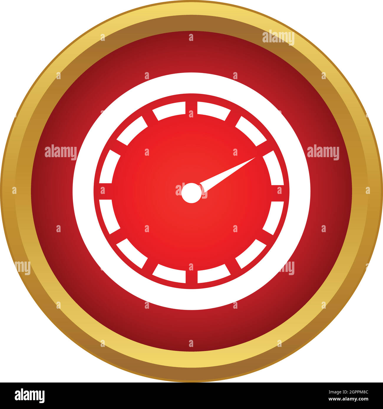 Speedometer icon in simple style Stock Vector Image & Art Alamy