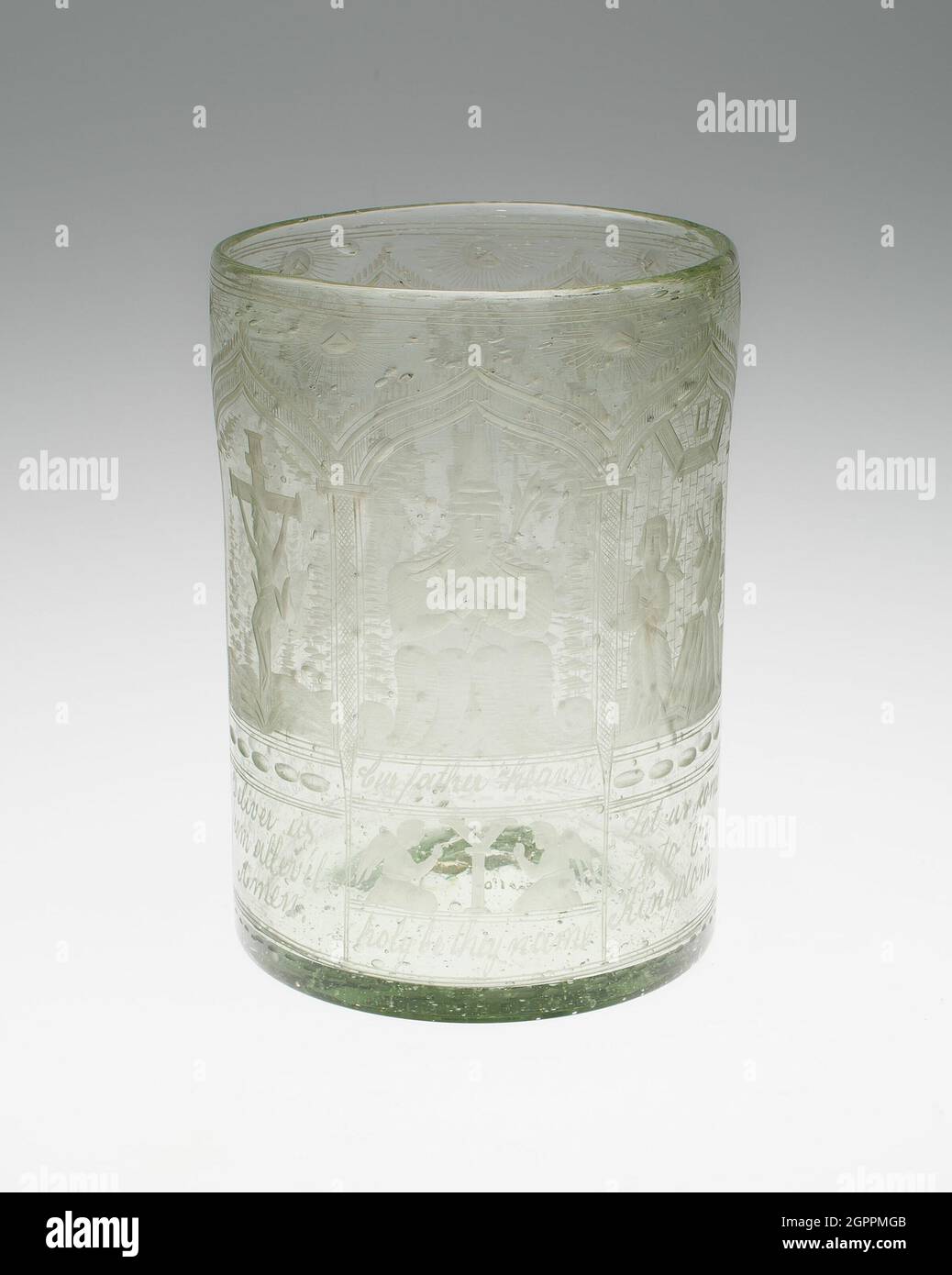 Beaker, England, 19th century Stock Photo Alamy