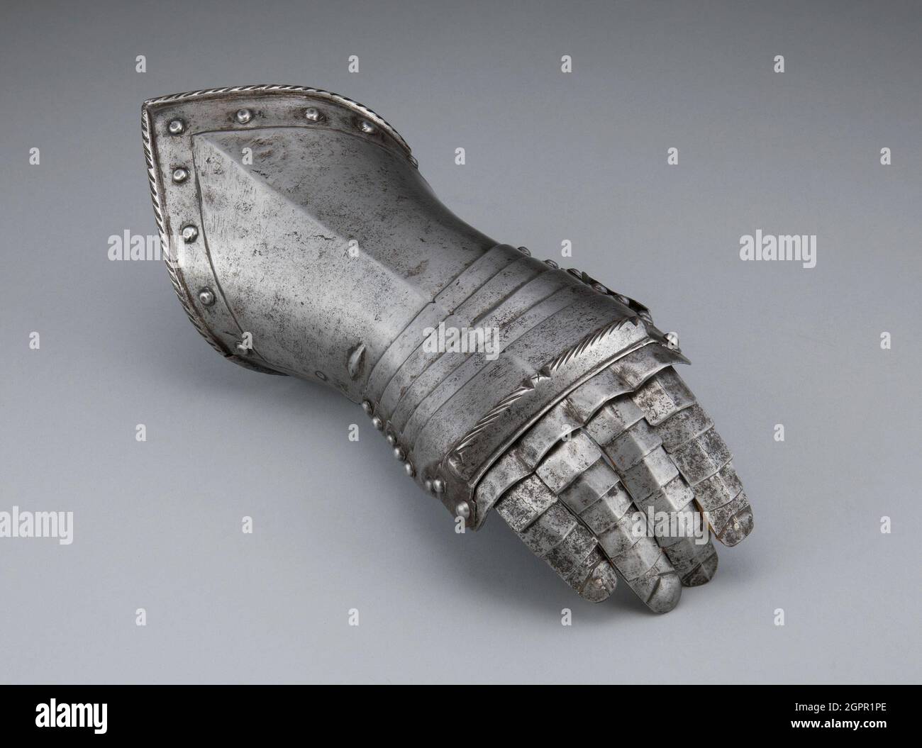 Fingered Gauntlet for the Right Hand, Nuremberg, c. 1580/1600 Stock ...