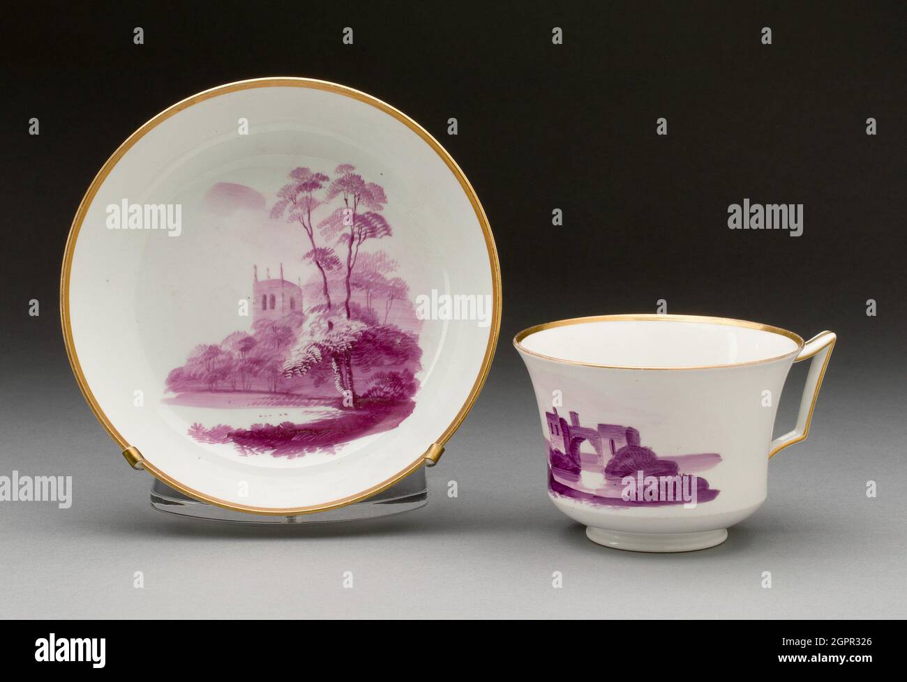 CHAMBERLAINE WORCESTER Cup&Saucer(1820年頃