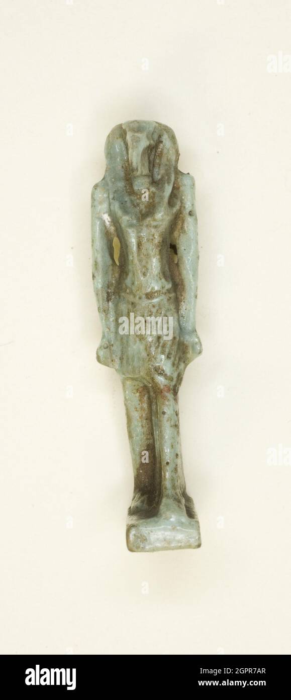 Amulet of the God Thoth, Egypt, Late Period, Dynasties 26-31 (664-332 BCE). Stock Photo