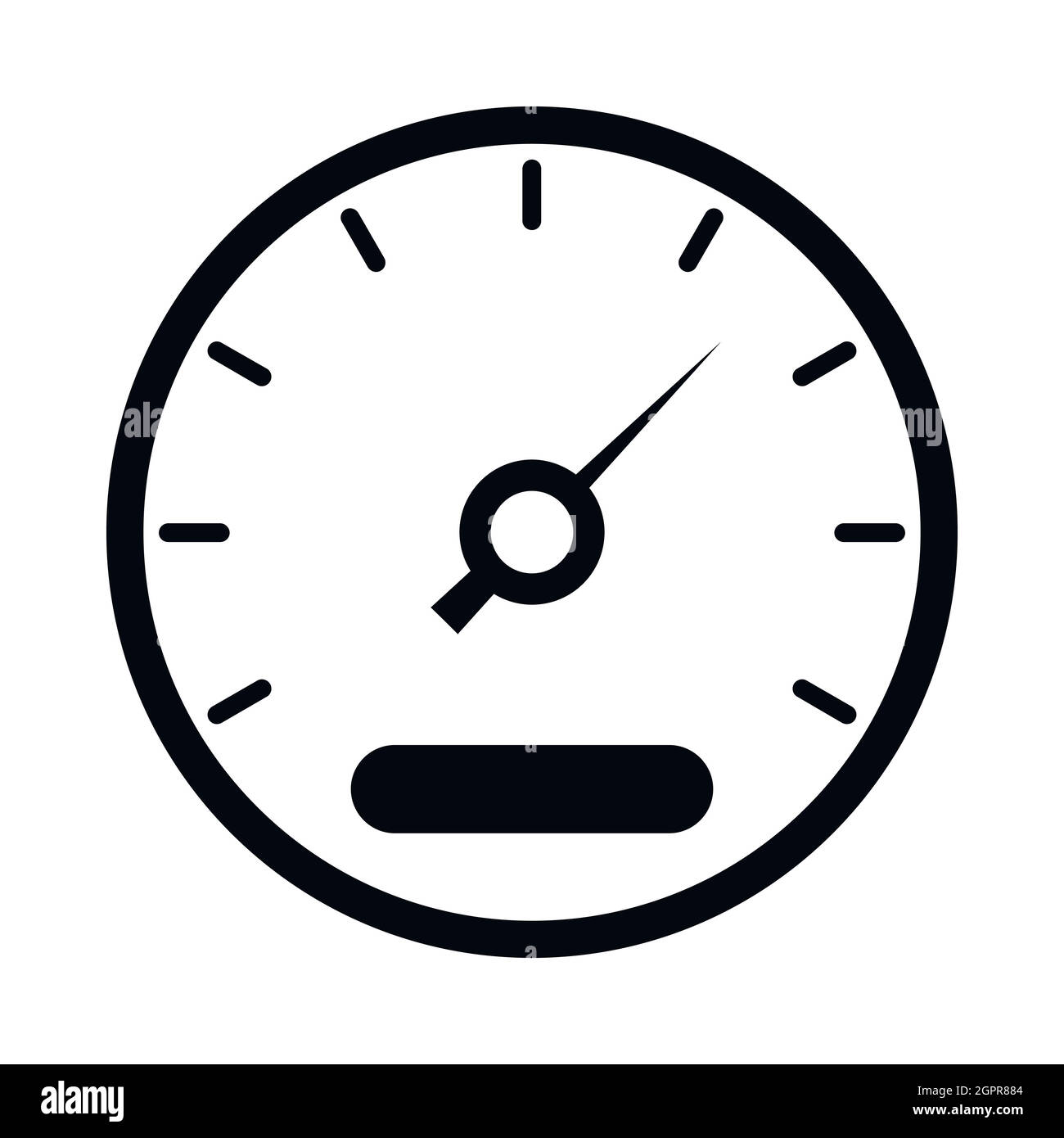 Speedometer icon, simple style Stock Vector Image & Art Alamy