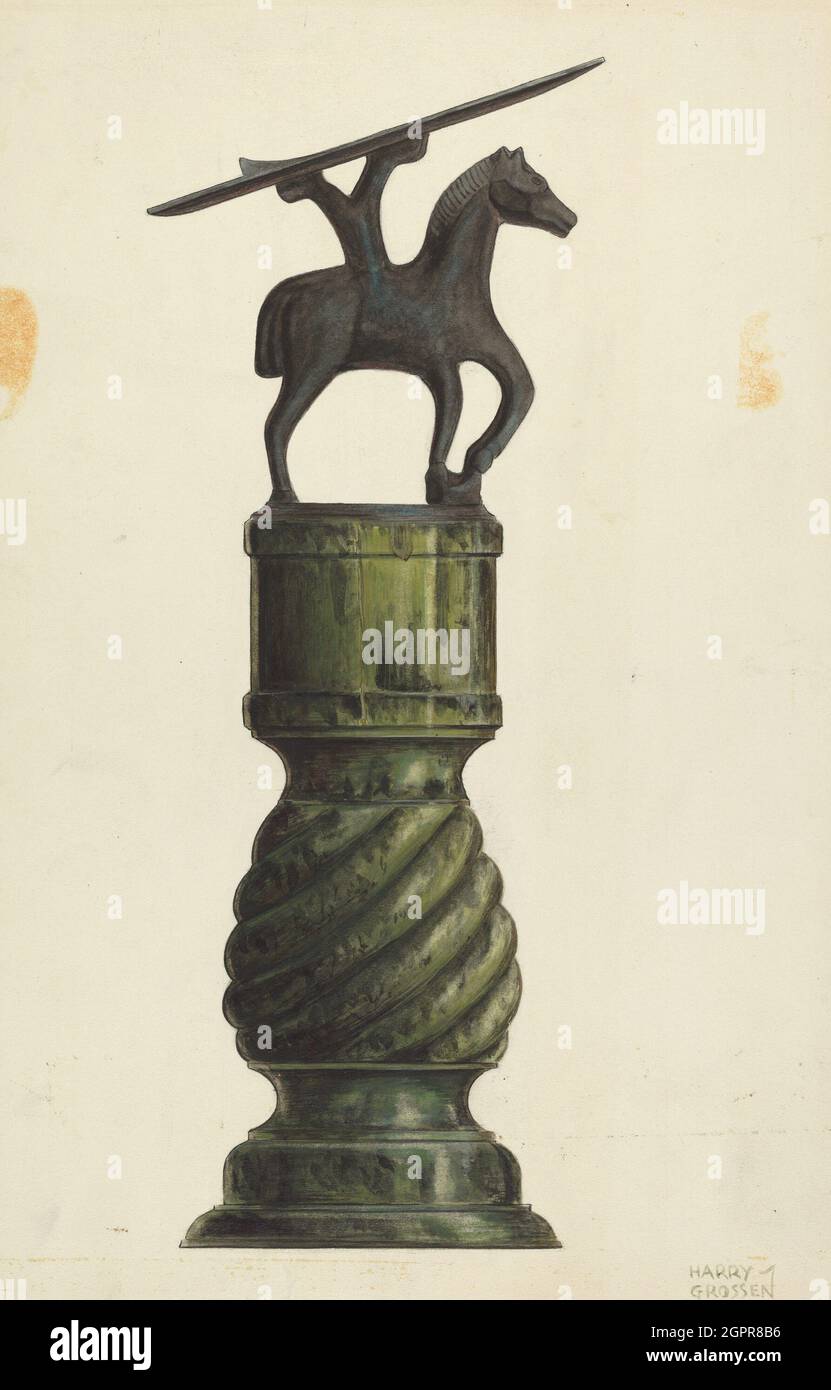 Shoe Shine Foot Rest, 1935/1942 Stock Photo Alamy