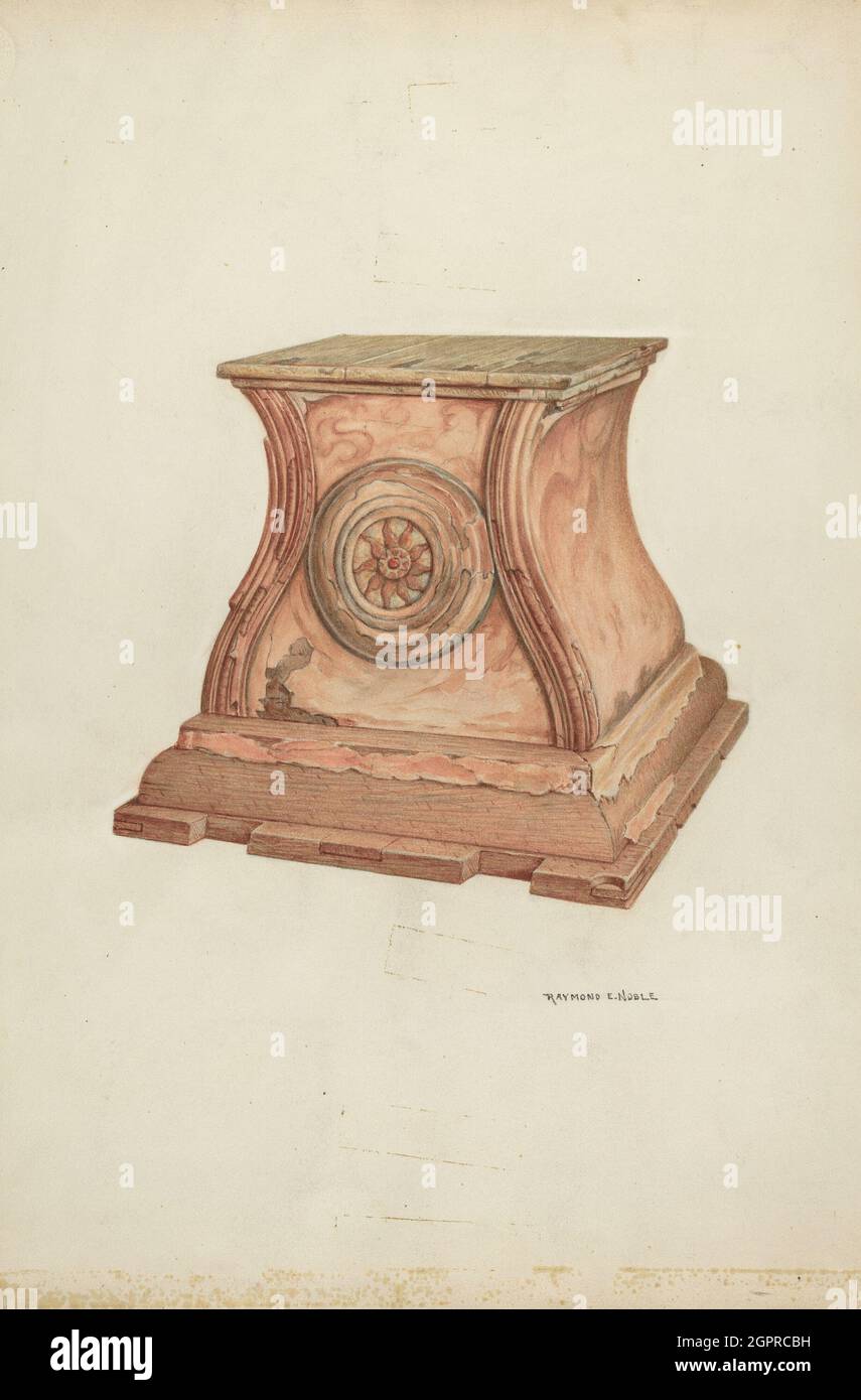 Stand for Baptismal Font, 1935/1942 Stock Photo Alamy