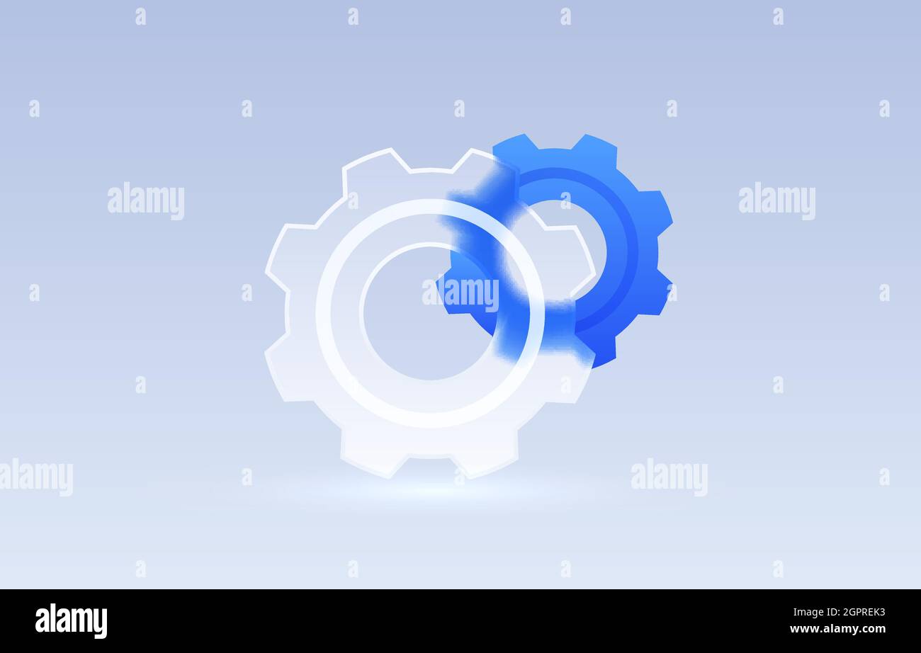 Cog settings sign icon cogwheel hi-res stock photography and images - Alamy