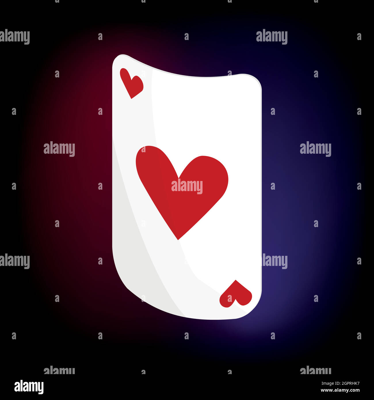 Ace of hearts card hi-res stock photography and images - Alamy