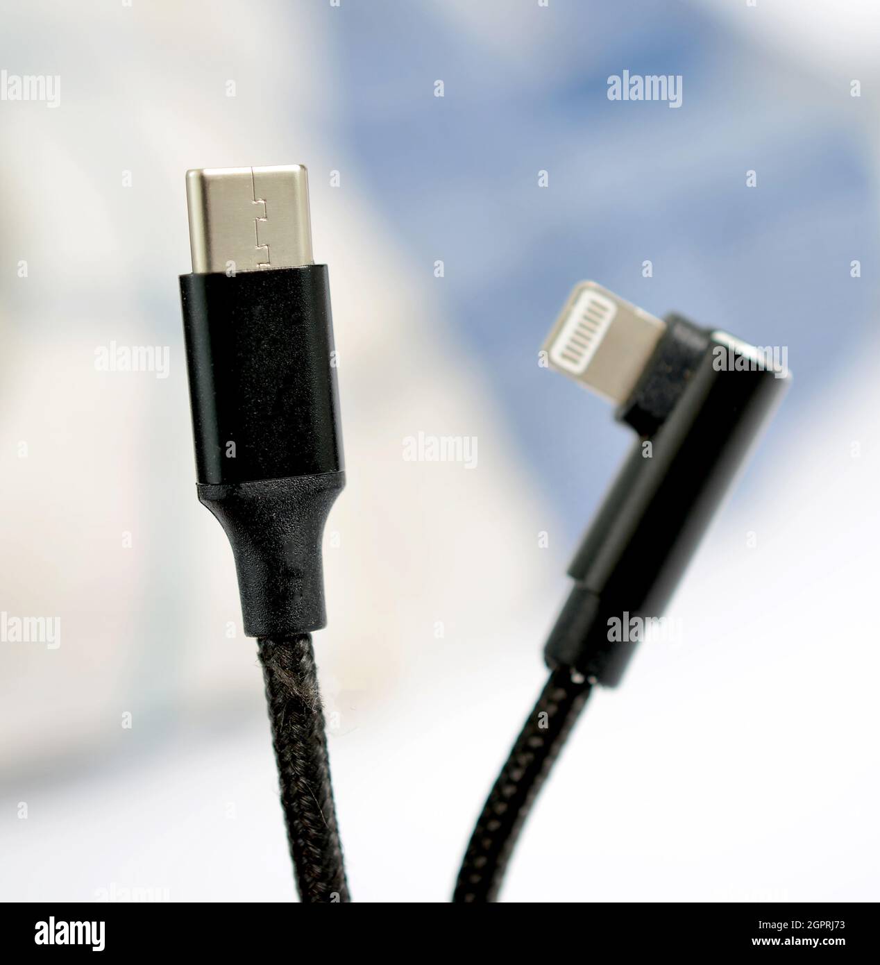 Lightning Cable High Resolution Stock Photography and Images - Alamy