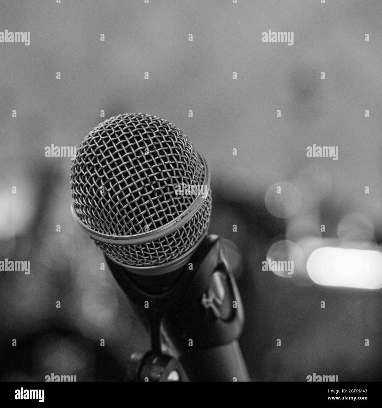Recording studio black and white hi-res stock photography and images ...