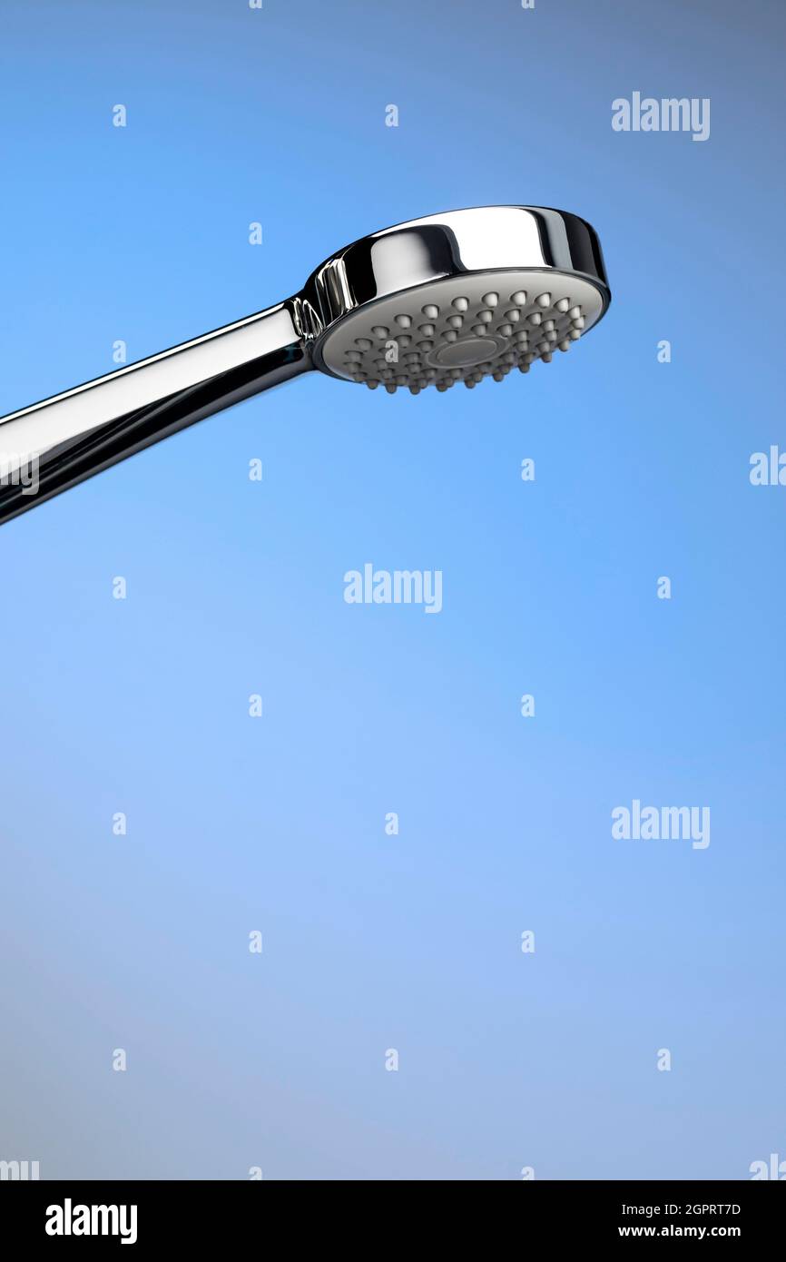 Interior shower head without water Stock Photo Alamy