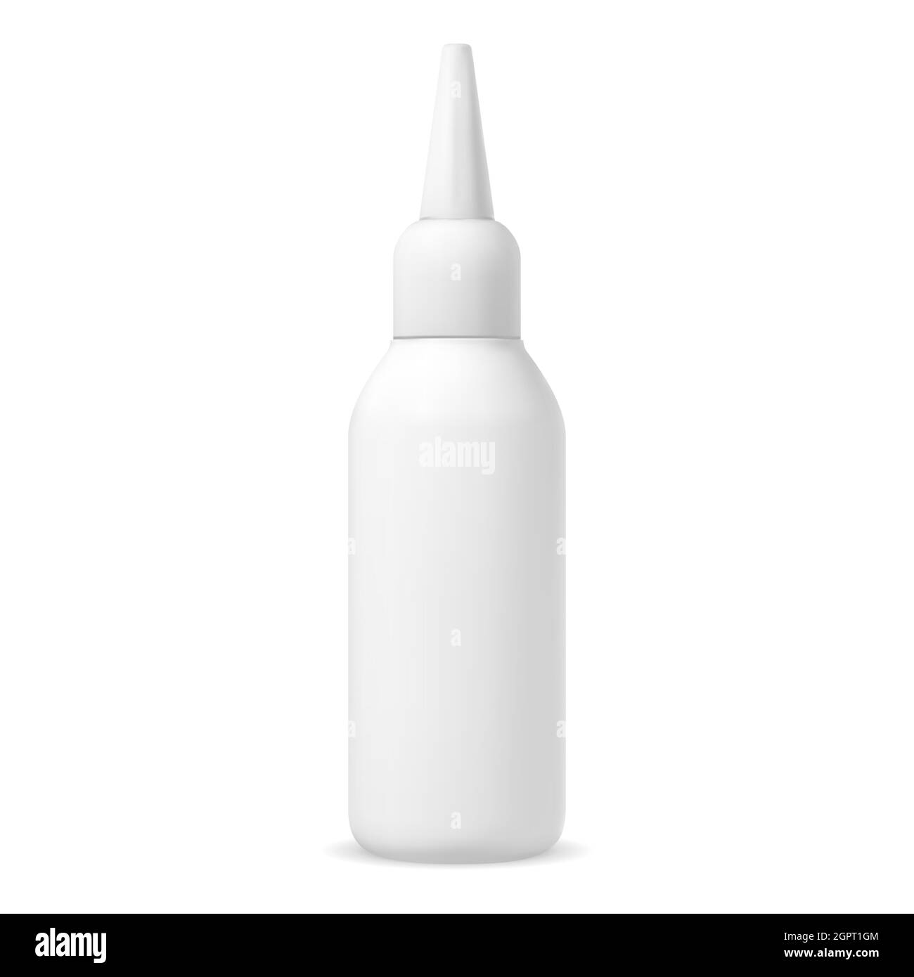 Glue Bottle On White Stock Photo - Download Image Now - Glue, Bottle, White  Color - iStock