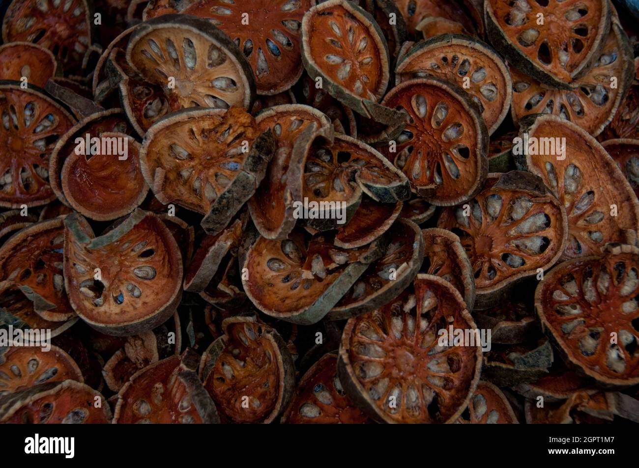 Dry Fruits, Lotus Root, In Autum Colors Stock Photo - Alamy