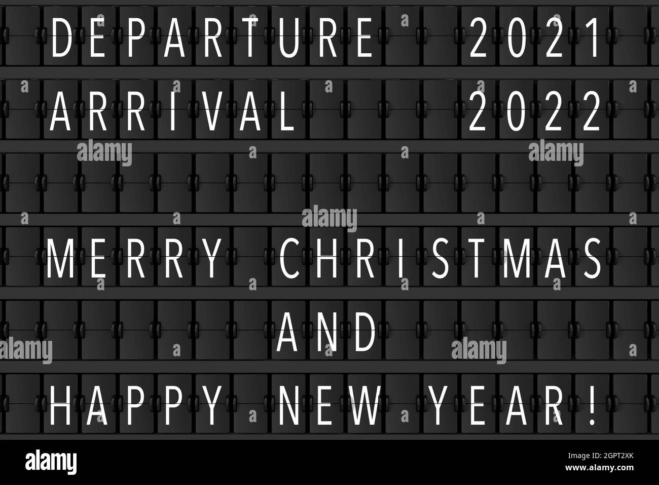 Black And White Christmas New Year Signs 2022 Happy New Year 2022 Black And White Stock Photos & Images - Alamy