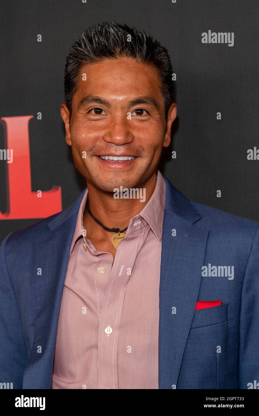 Paul Kim attends Social House Films Premiere of "VAL" at Landmark