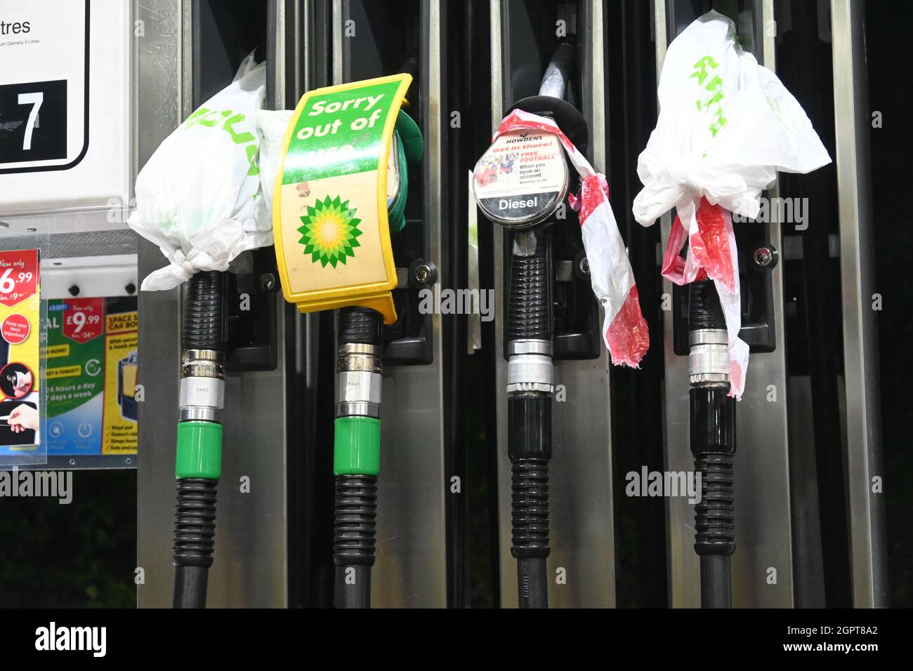 Fuel shortage in the UK 2021 Stock Photo Alamy