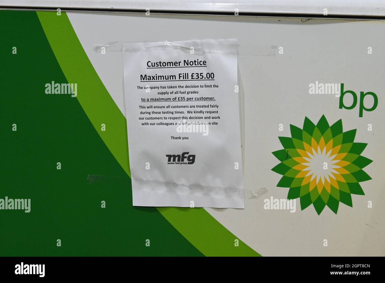 Fuel shortage in the UK 2021 Stock Photo Alamy