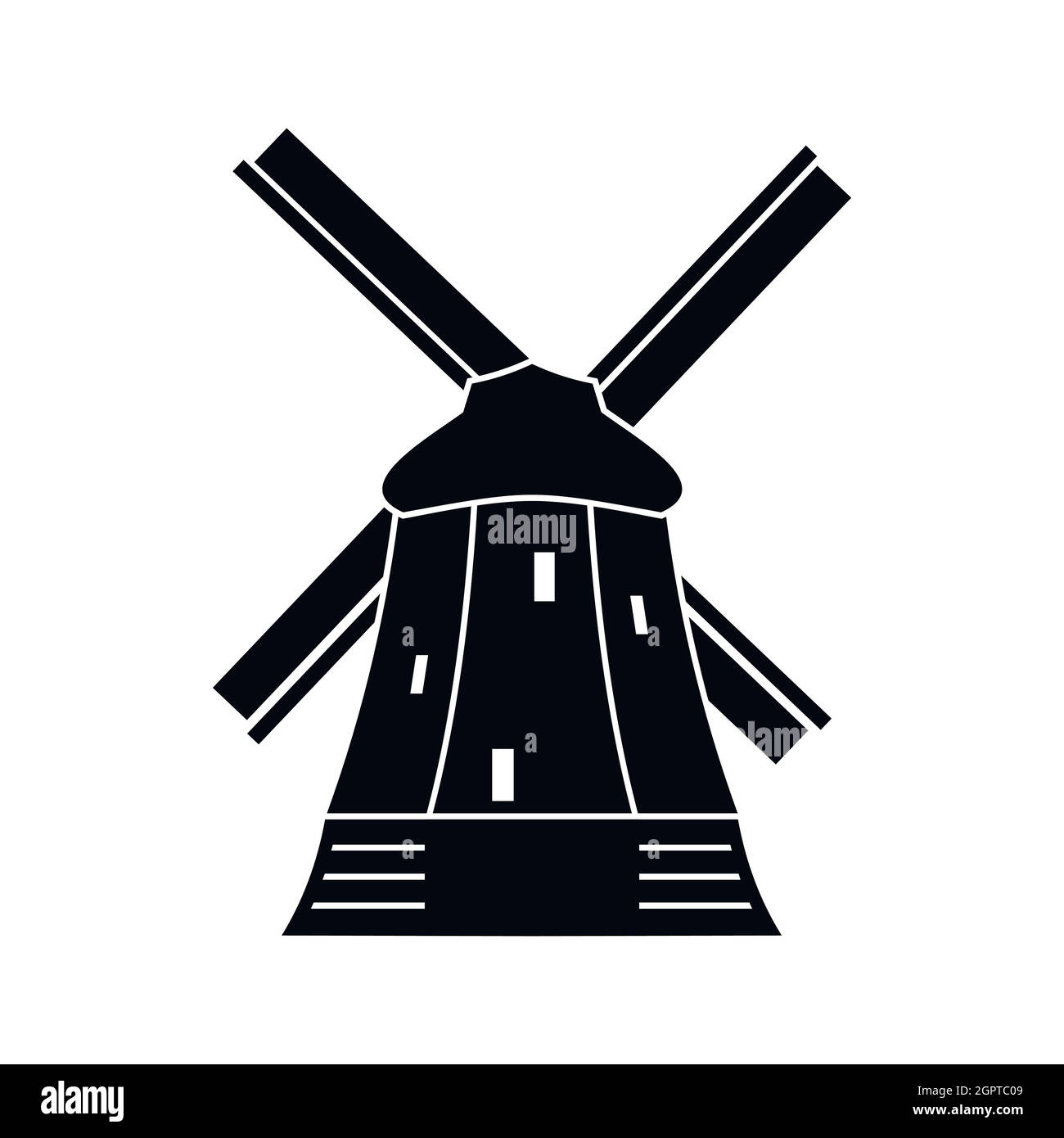 Vintage flour mill Cut Out Stock Images & Pictures - Alamy