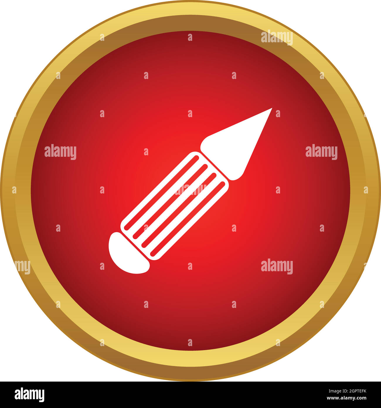 Pen icon in simple style Stock Vector Image & Art - Alamy