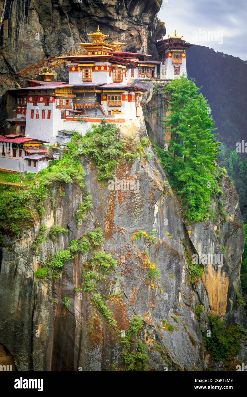 Paro Taktsang Also Known As The Tiger S Nest Is A Sacred Vajrayana