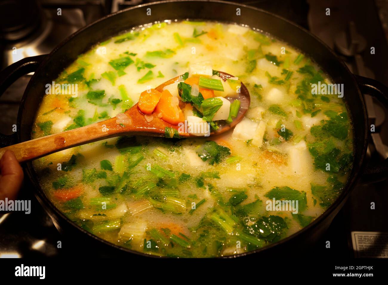 Celery Dish In A Cast Iron Pot Stock Photo Alamy celery-dish-in-a-cast-iron-pot-stock-photo-alamy