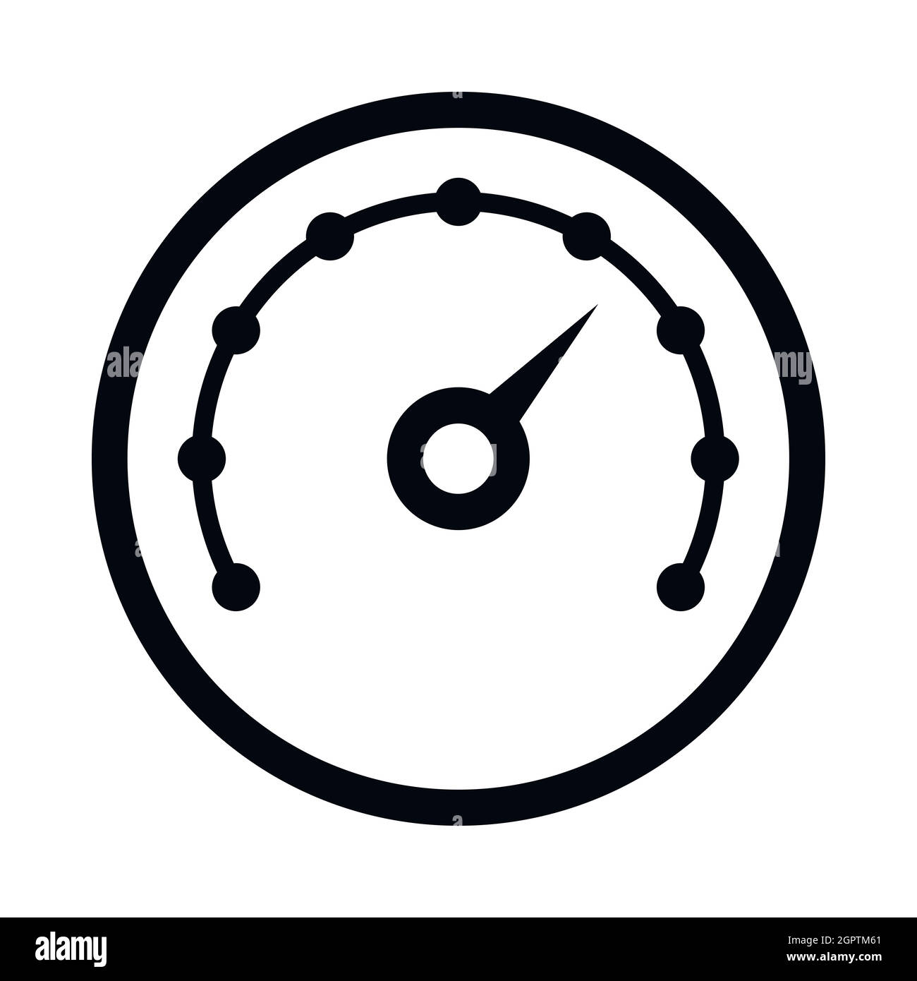 Speedometer icon, simple style Stock Vector Image & Art Alamy