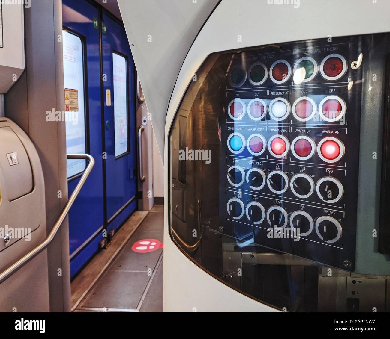Train control panel hi-res stock photography and images - Alamy