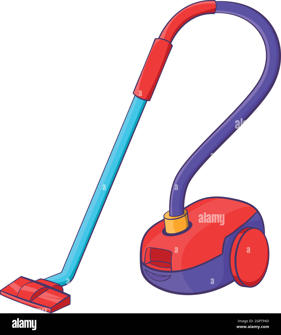 Vacuum cleaner icon, cartoon style Stock Vector Image & Art - Alamy