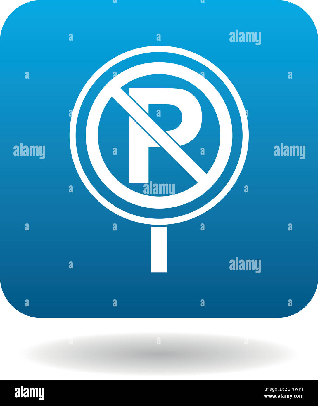 Vehicle in no parking Stock Vector Images - Alamy