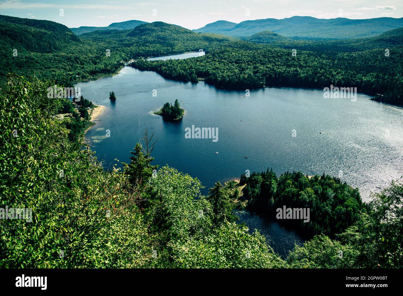 Mont Tremblant National Park Stock Photo Alamy