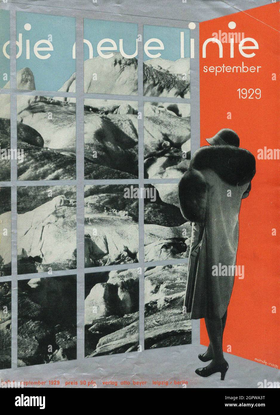 Cover of the magazine &amp;quot;die neue linie&amp;quot;, September 1929, 1929. Private ...